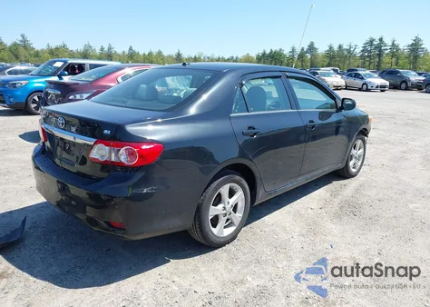 2013 Toyota Corolla Le из США, поврежденный, VIN 2T1BU4EE3DC001700